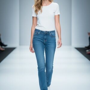 Size 14 GAP Real Straight Stretch Denim Jeans